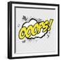 Pop Art Ooops-DAVIDS47-Framed Art Print