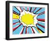 Pop Art or Comic Book Style Explosion-Will did this-Framed Art Print