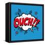 Pop Art Ouch-DAVIDS47-Framed Stretched Canvas