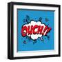Pop Art Ouch-DAVIDS47-Framed Art Print
