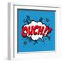 Pop Art Ouch-DAVIDS47-Framed Art Print