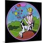 Pop Art Pan Circle-Howie Green-Mounted Giclee Print