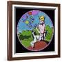 Pop Art Pan Circle-Howie Green-Framed Giclee Print