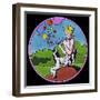 Pop Art Pan Circle-Howie Green-Framed Giclee Print
