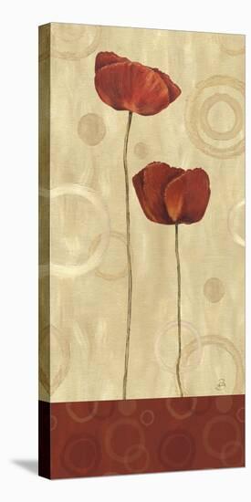 Pop Art Poppies I-Daphne Brissonnet-Stretched Canvas