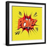 Pop Art Pow-DAVIDS47-Framed Art Print