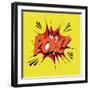 Pop Art Pow-DAVIDS47-Framed Art Print