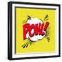 Pop Art Pow-DAVIDS47-Framed Art Print