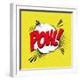 Pop Art Pow-DAVIDS47-Framed Art Print