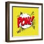 Pop Art Pow-DAVIDS47-Framed Art Print