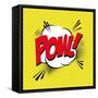 Pop Art Pow-DAVIDS47-Framed Stretched Canvas