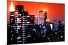 Pop Art - Red Night View - New York City - United States-Philippe Hugonnard-Mounted Photographic Print