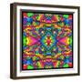 Pop Art Retro 216-Howie Green-Framed Giclee Print