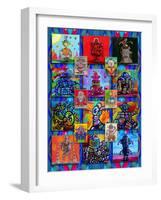 Pop Art Robots-Howie Green-Framed Giclee Print