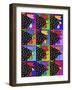 Pop Art Rooster-Howie Green-Framed Giclee Print