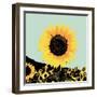 Pop Art Sunflower I-Jacob Green-Framed Art Print