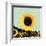 Pop Art Sunflower I-Jacob Green-Framed Art Print