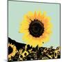 Pop Art Sunflower I-Jacob Green-Mounted Art Print