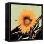 Pop Art Sunflower II-Jacob Green-Framed Stretched Canvas