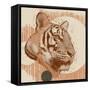 Pop Art Tiger I-Jacob Green-Framed Stretched Canvas