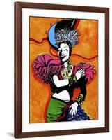 Pop Art Tutti Fruiti Lady-Howie Green-Framed Giclee Print