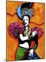 Pop Art Tutti Fruiti Lady-Howie Green-Mounted Giclee Print