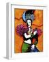 Pop Art Tutti Fruiti Lady-Howie Green-Framed Giclee Print