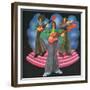 Pop Band, from 'Carnaby Street' by Tom Salter, 1970-Malcolm English-Framed Giclee Print