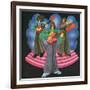 Pop Band, from 'Carnaby Street' by Tom Salter, 1970-Malcolm English-Framed Giclee Print