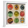 Pop Bottletops I-The Vintage Collection-Framed Giclee Print