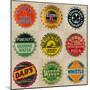 Pop Bottletops I-The Vintage Collection-Mounted Giclee Print