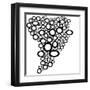 Pop Circles-Jan Weiss-Framed Art Print