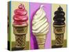Pop Cones-Howie Green-Stretched Canvas