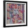 Pop Deco Lady 512-Howie Green-Framed Giclee Print