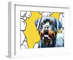 Pop Dog III-Kim Curinga-Framed Art Print