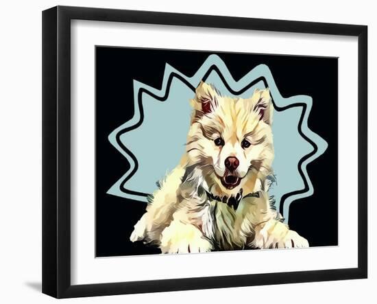 Pop Dog IV-Kim Curinga-Framed Art Print