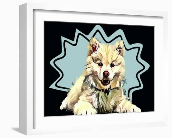 Pop Dog IV-Kim Curinga-Framed Art Print