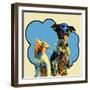 Pop Dog IX-Kim Curinga-Framed Art Print