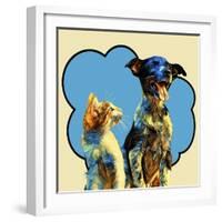 Pop Dog IX-Kim Curinga-Framed Art Print