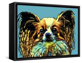 Pop Dog VI-Kim Curinga-Framed Stretched Canvas