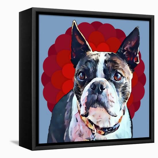 Pop Dog VII-Kim Curinga-Framed Stretched Canvas