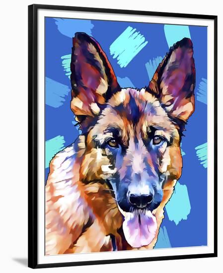 Pop Dog XI-Kim Curinga-Framed Premium Giclee Print
