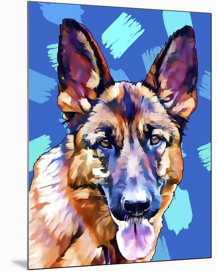 Pop Dog XI-Kim Curinga-Mounted Premium Giclee Print