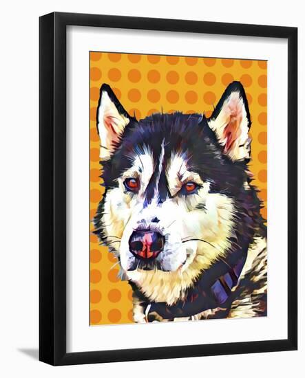 Pop Dog XII-Kim Curinga-Framed Art Print