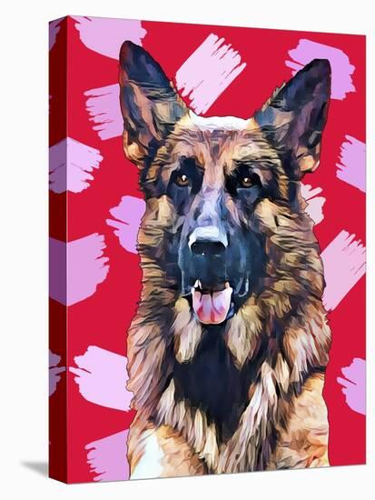 Pop Dog XIV-Kim Curinga-Stretched Canvas