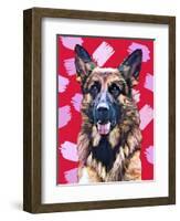 Pop Dog XIV-Kim Curinga-Framed Art Print