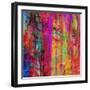 Pop Drip I-Ricki Mountain-Framed Art Print