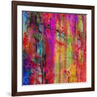 Pop Drip I-Ricki Mountain-Framed Art Print