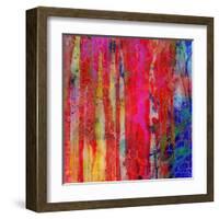 Pop Drip II-Ricki Mountain-Framed Art Print