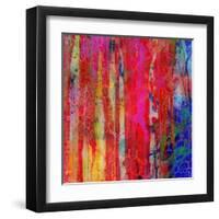 Pop Drip II-Ricki Mountain-Framed Art Print